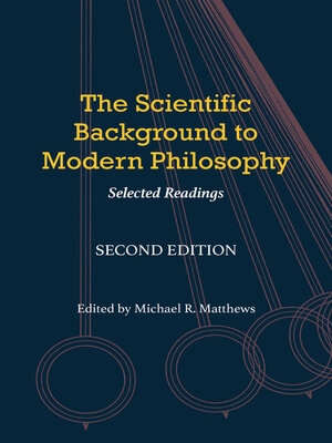 cover image of The Scientific Background to Modern Philosophy